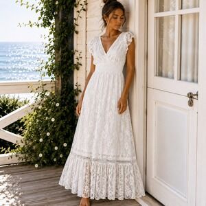 womens white bridal shower dress Wedtrend Women Ivory Halter A Line Lace Backless Short Graduation Dress, Ivory / US2 Size:0/3mo and you’re effortlessly adorable! Size Guide : S /8-10 | M/12 | L/14 | XL/16 | XXL/18 Dark Olive Bridesmaid Dresses